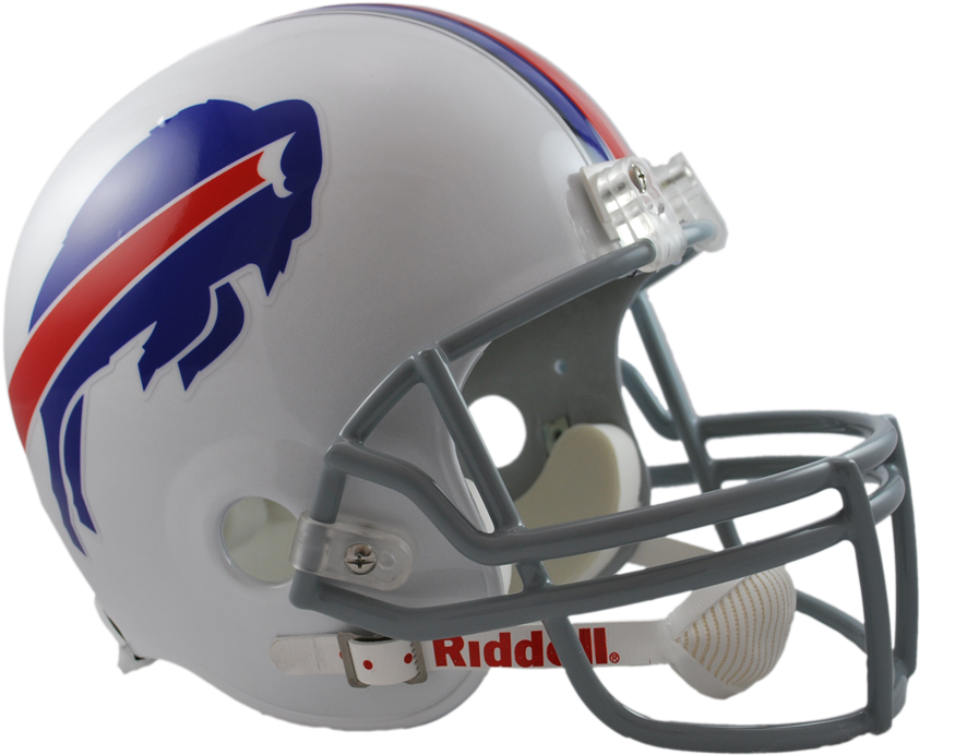 Riddell Deluxe Replica Helmet - Buffalo Bills (900x812), Png Download
