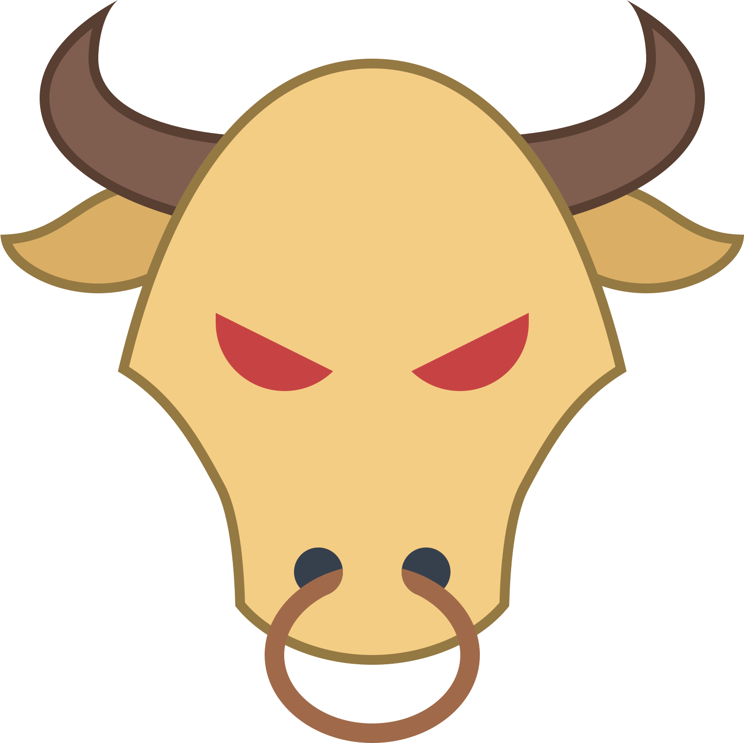 This Icon Is A Bull - Team (1600x1600), Png Download