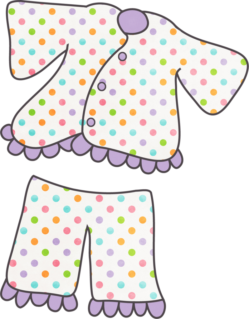 Cs Pjparty Pj1 - Clipart Pyjama (798x1024), Png Download