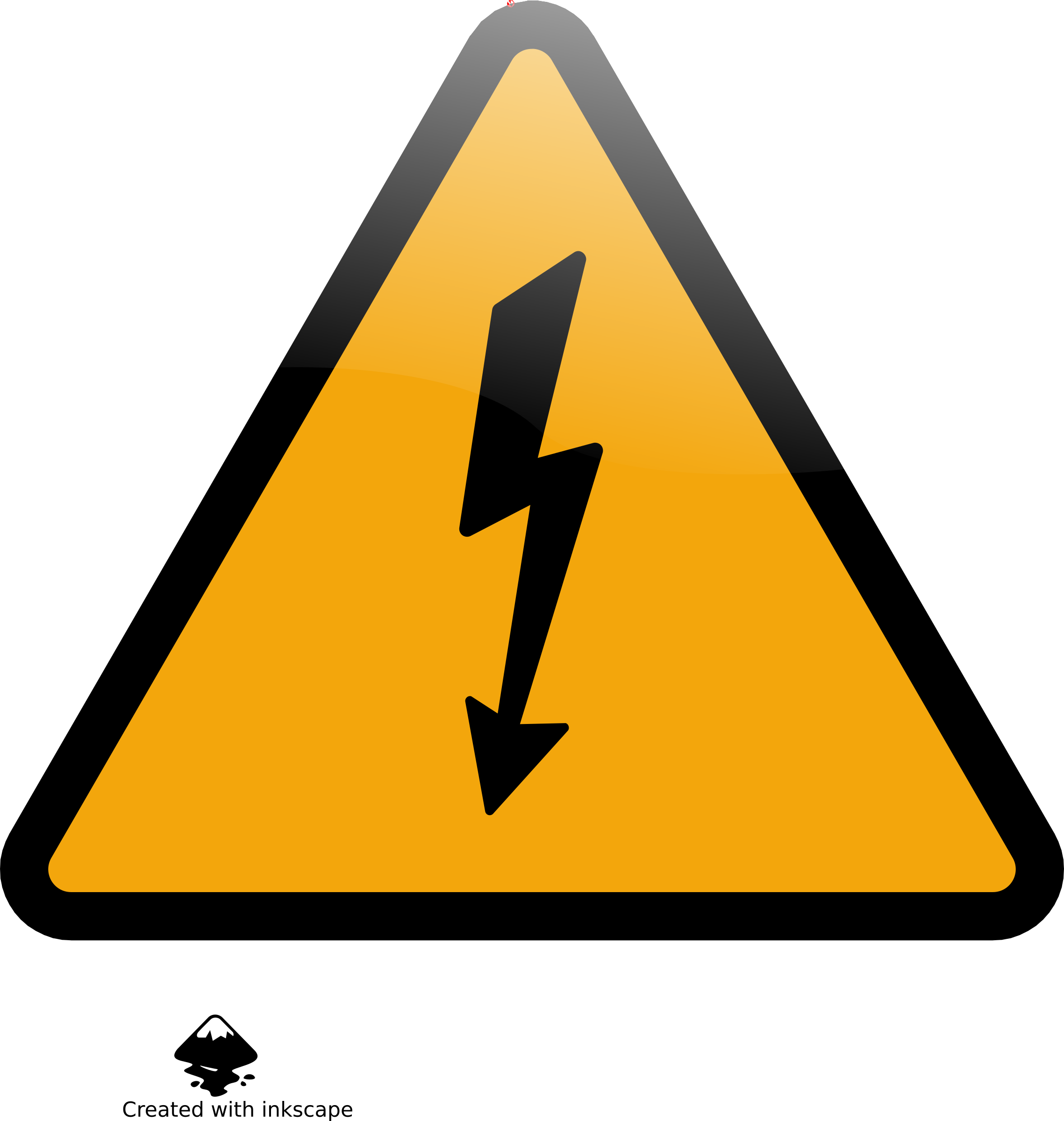 This Free Icons Png Design Of Caution High Voltage (2277x2400), Png Download