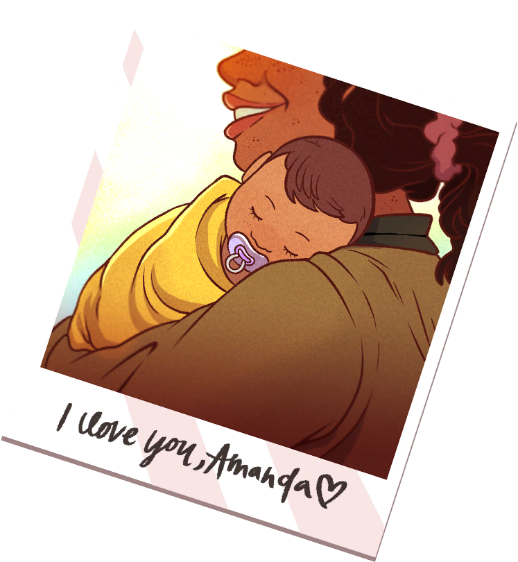 Amanda6mom - Android (813x872), Png Download