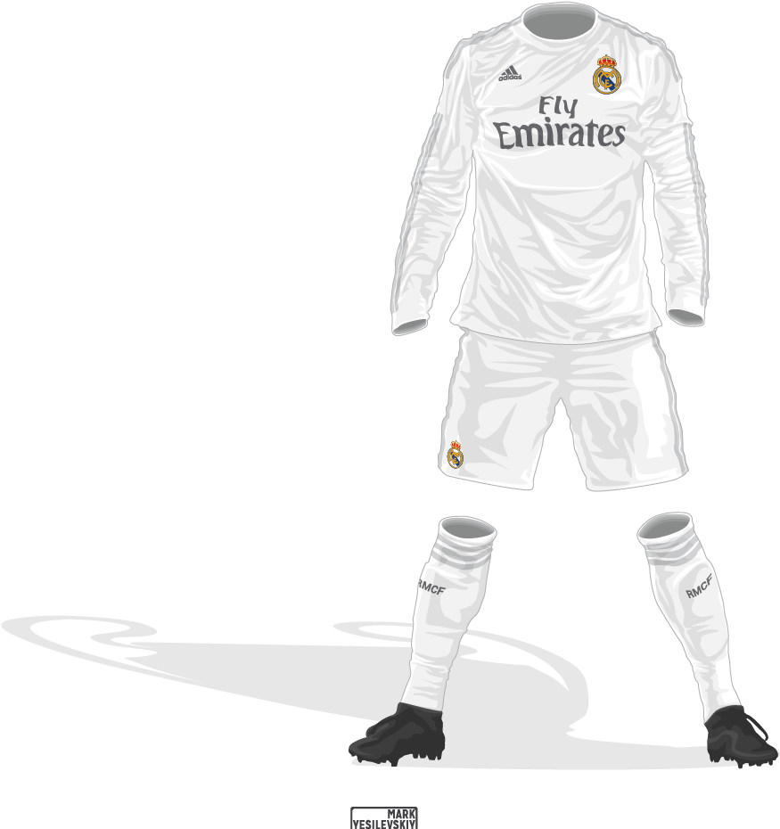 Real Madrid 2015/16 Champions League Winners - Emirates Cup (1000x1000), Png Download