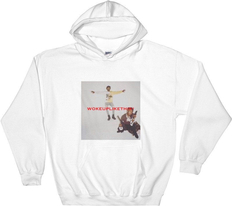 Image Of *wokeuplikethis* Lil Uzi X Carti Fan Merch - Hoodie (1000x1000), Png Download