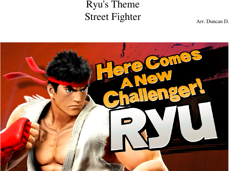 Print - Amiibo Smash Ryu Nintendo Wii-u (827x1169), Png Download