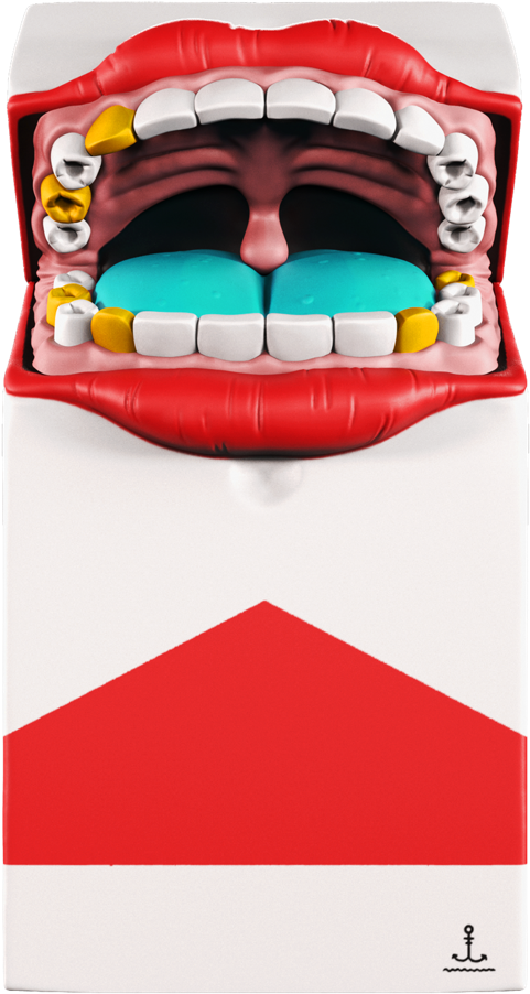 Lumps Cigpack 1s V=1542354334 - Cigarette Pack (1000x1000), Png Download