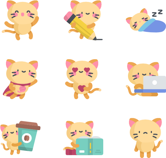 Kitty Avatars - Avatar (600x564), Png Download