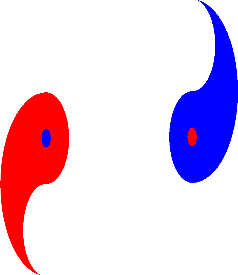 Ying & Yang - Contracted (842x964), Png Download