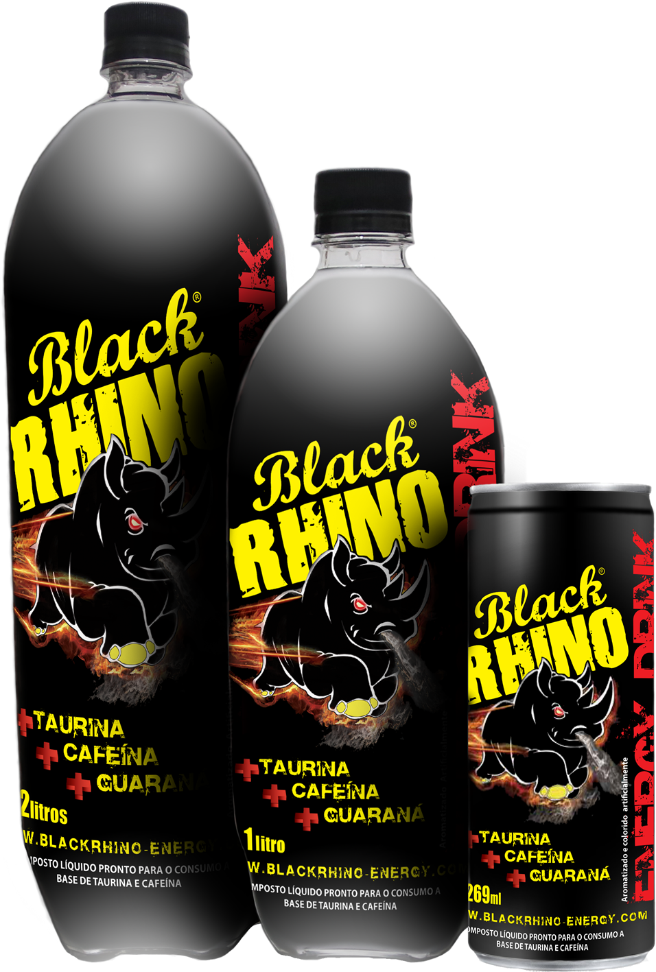 Energy Drink Swimmer Hiker Cyclist - Black Rhino Energy Drink (1416x1416), Png Download