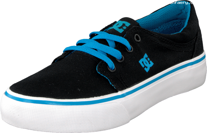 Dc Shoes Kids Trase Tx Shoe Blackturquoise 48954-00 - Dc Kids Trase Tx Se (big Kid) Boys Shoes Black/red (705x453), Png Download