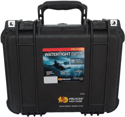 Pelican Mavic Pro Protector Case - Pelican Sacc-2-1300-blk 1300 Gopro Case (black) (640x640), Png Download