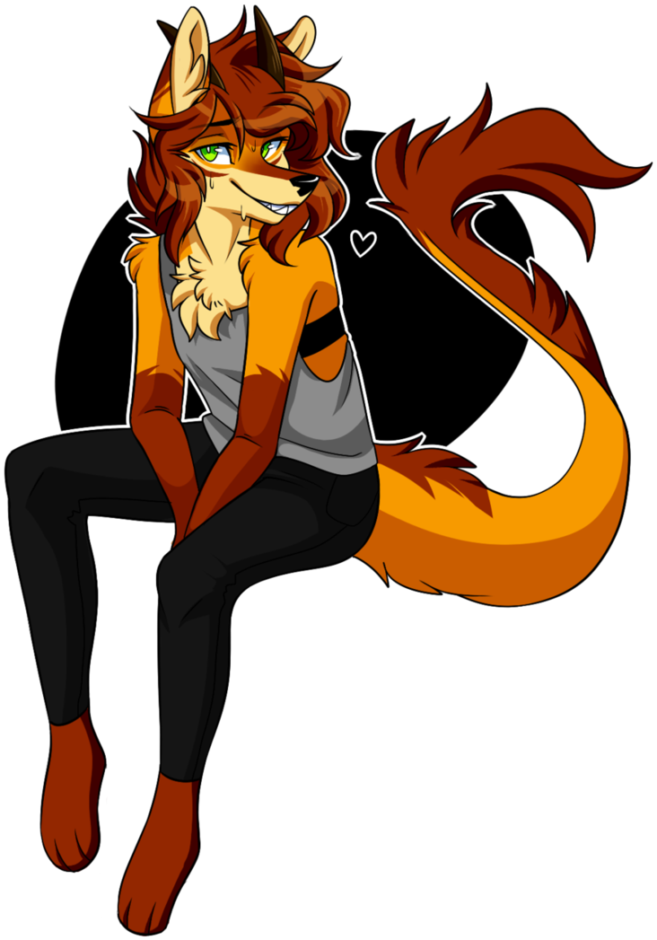 Drawing Furry Headphone - Drawing (750x1064), Png Download