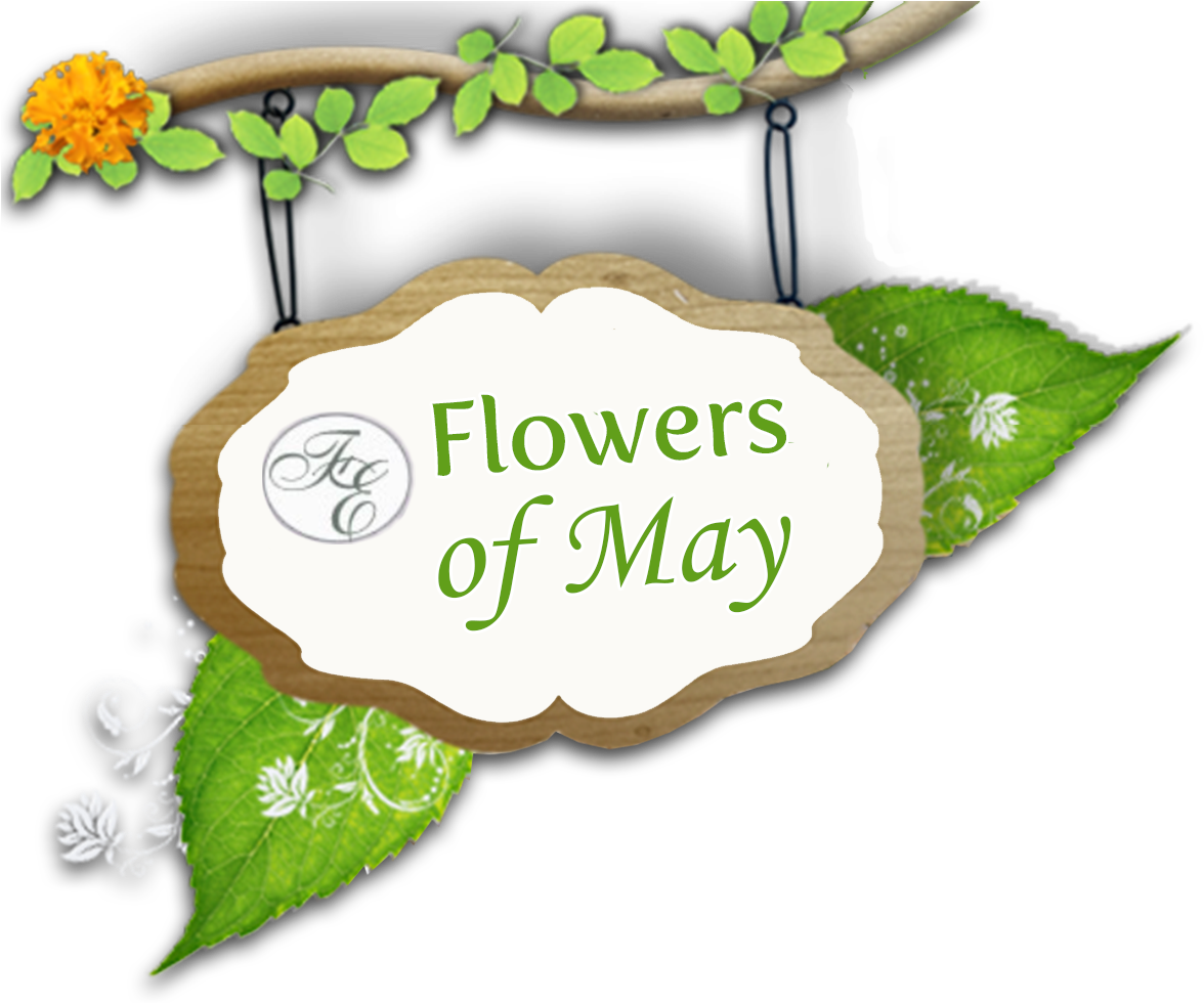 Bouquet Clipart May Flower - Flowers Of May (1192x979), Png Download