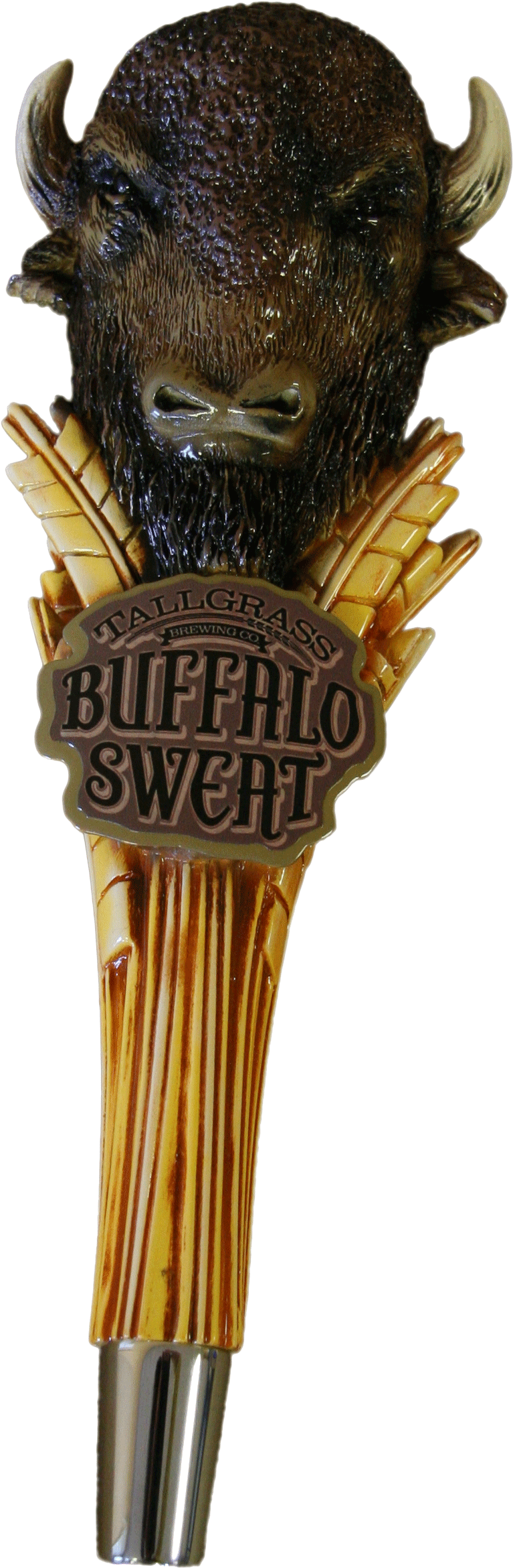 Buffalo Sweat By Tallgrass - Bronze Sculpture (2336x3504), Png Download