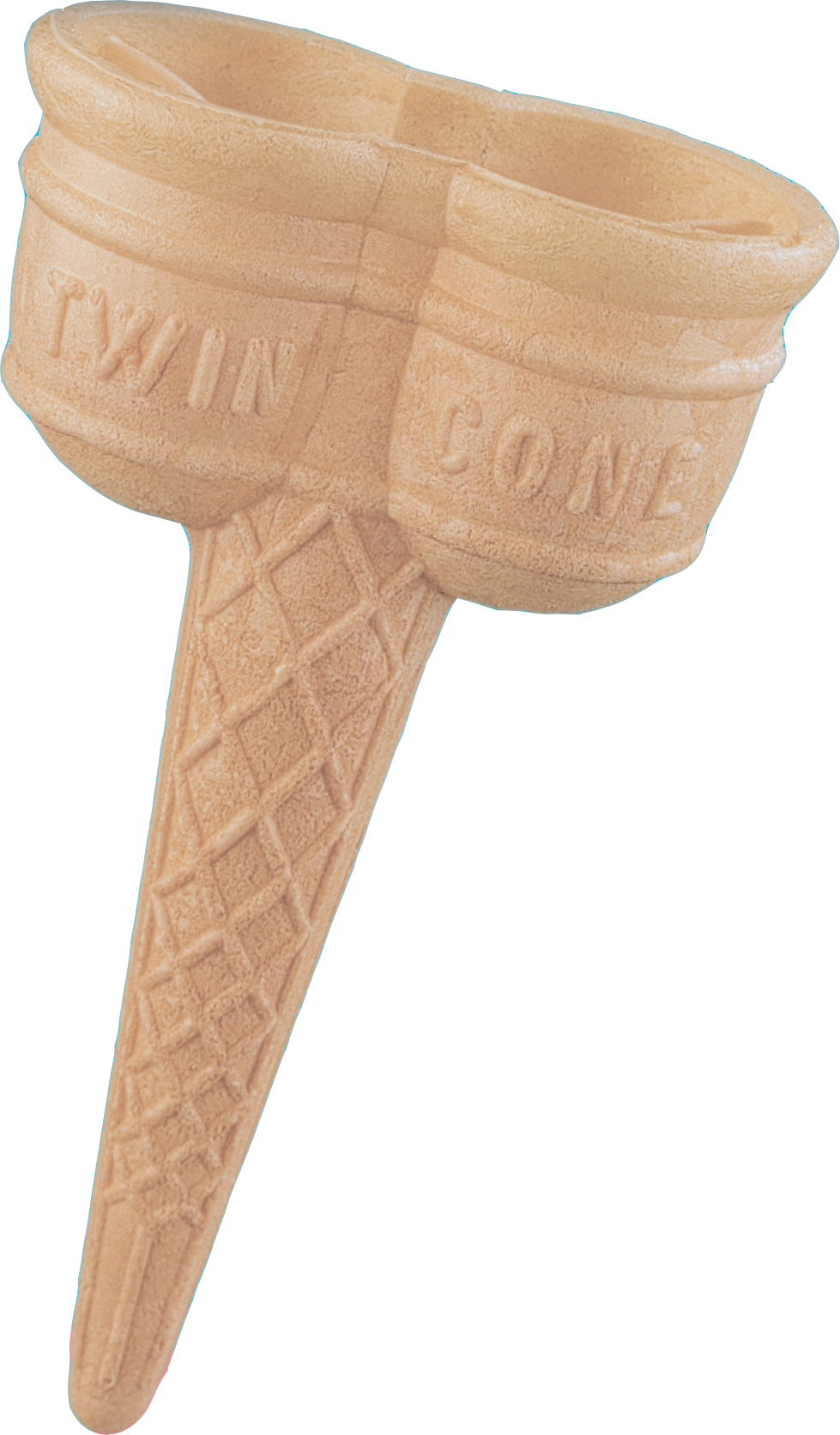 Twin - Twin Cones Ice Cream (979x1672), Png Download