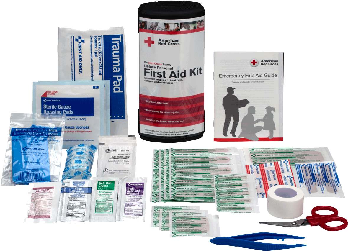 Images - First Aid Only 720010 Sports First Aid Zip Kit (1247x1182), Png Download