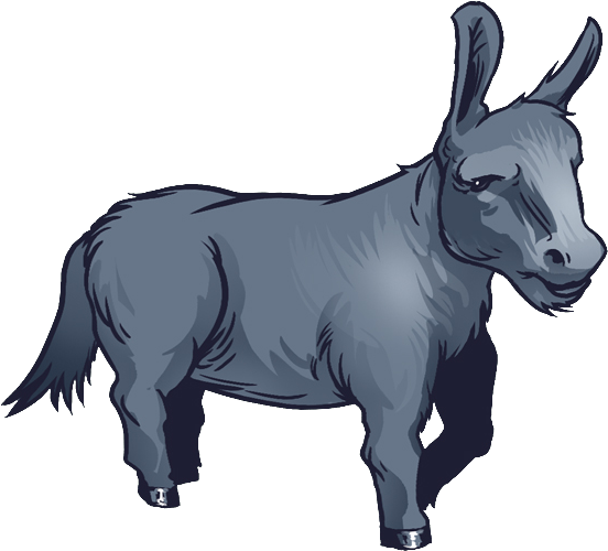 Race, Donkey - Portable Network Graphics (600x600), Png Download