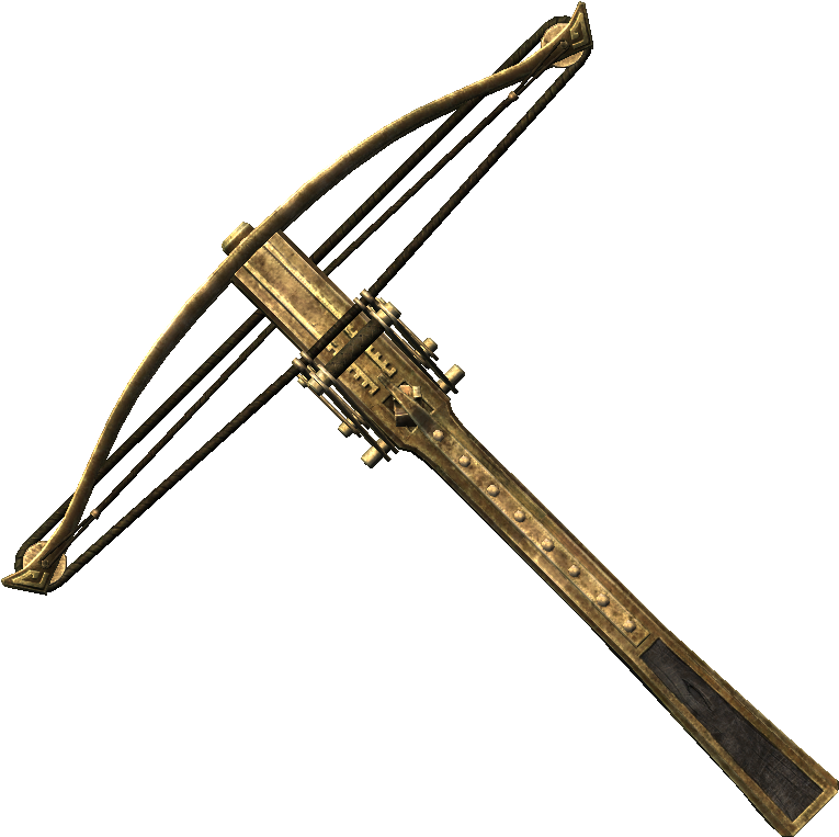 Skyrim Enhanced Dwarven Crossbow (781x781), Png Download