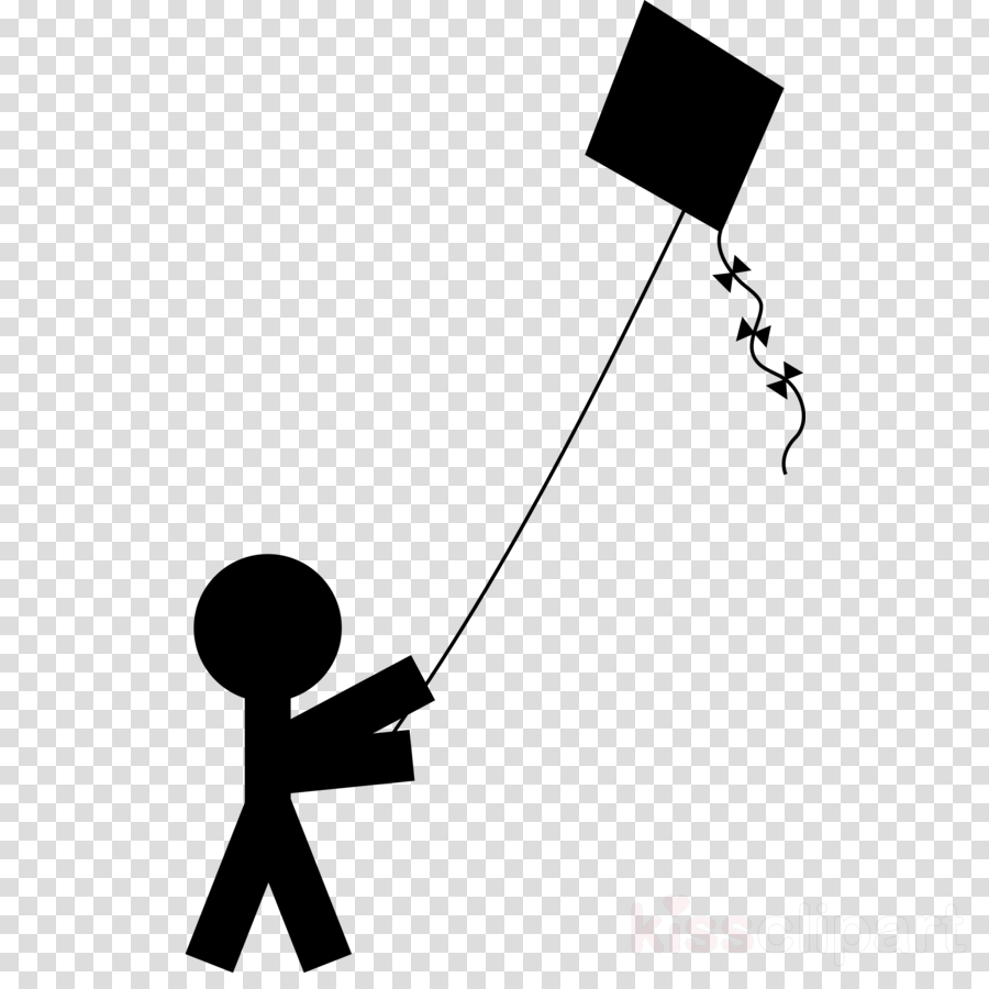 Download Kite Silhouette Png Clipart Kite Clip Art - Glowing Transparent Light Bulb Png (900x900), Png Download