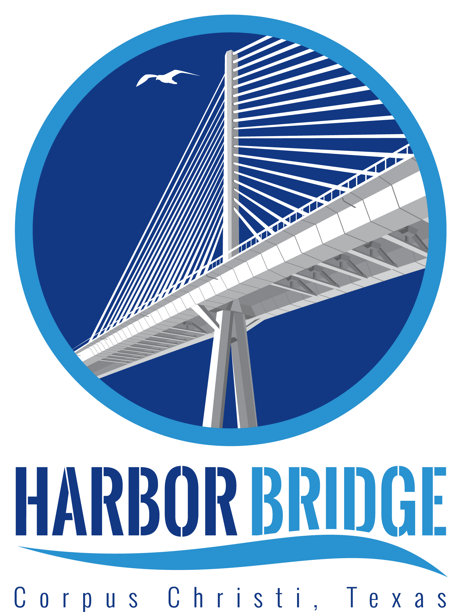 Rgb Jpg - Corpus Christi Bridge Logo (1628x2068), Png Download