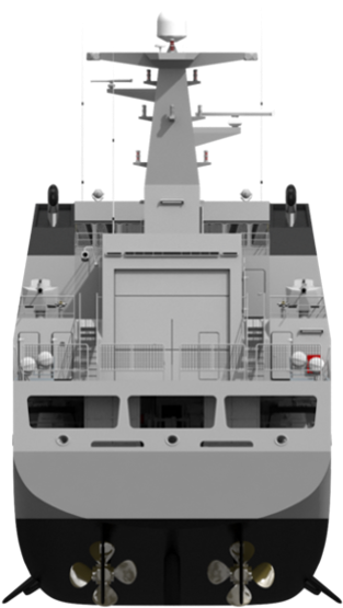 The Damen Offshore Patrol Vessel Is Optimised To Fulfil (1300x575), Png Download