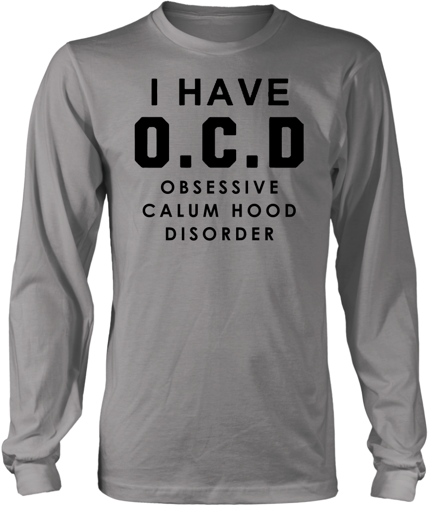 I Have O C D Obsessive Calum Hood Disorder Shirt - Queens Are Born In August - Black Afro Word Art Natural (1024x1024), Png Download