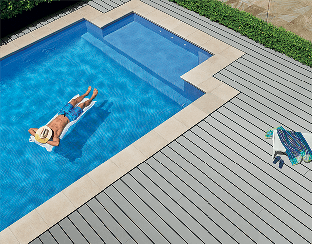 100033 Hardiedeck Painted Grey Spend More Time Relaxing - Compressed Fibre Cement Decking (790x490), Png Download