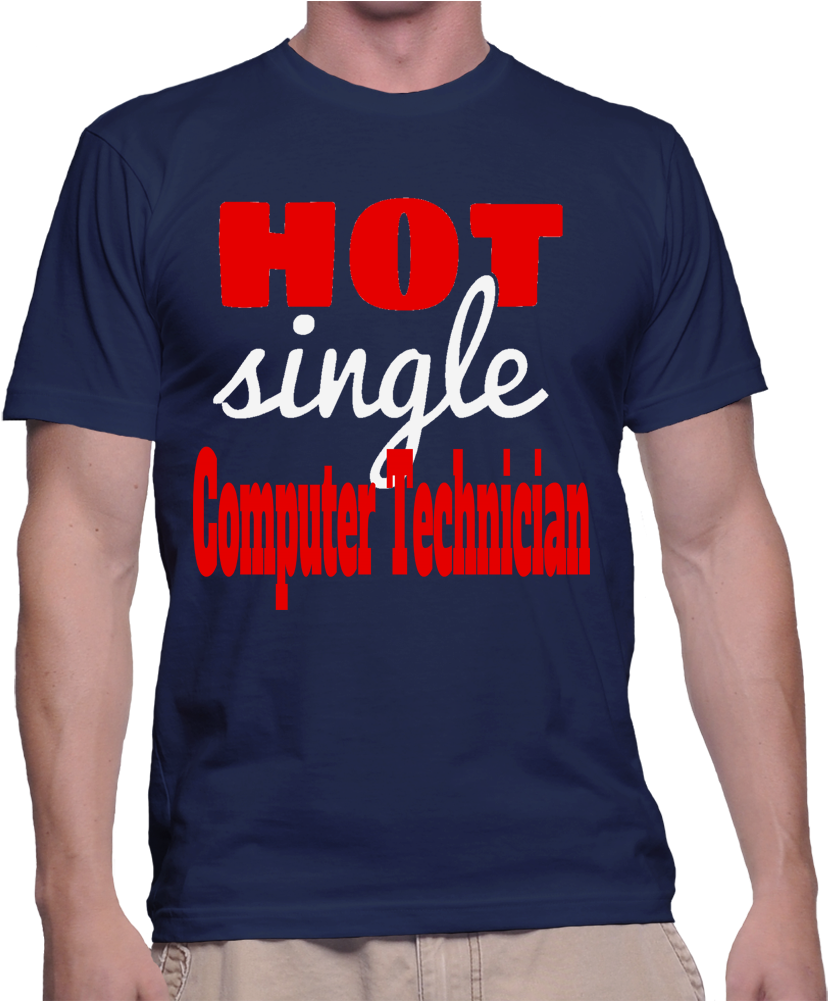 Hot Single Computer Technician T-shirt - Trust Me Im A Travel Agent (1020x1000), Png Download