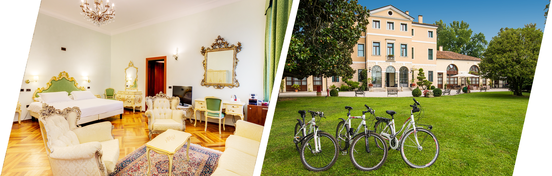 Relaxing Holidays In A Venetian Villa Near Padua - Best Western Plus (1820x580), Png Download