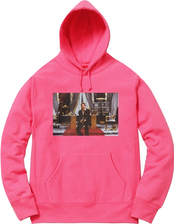 Supreme Scarface Friend Hoodie (925x925), Png Download