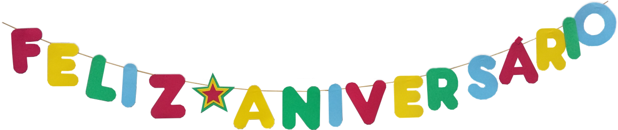 Aniversariantes Png - Faixa Feliz Aniversario Png (1280x281), Png Download