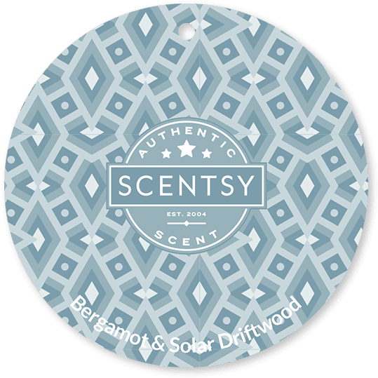Bergamot & Solar Driftwood Scent Circle - Scentsy Scent Pak Lush Gardenia (600x600), Png Download
