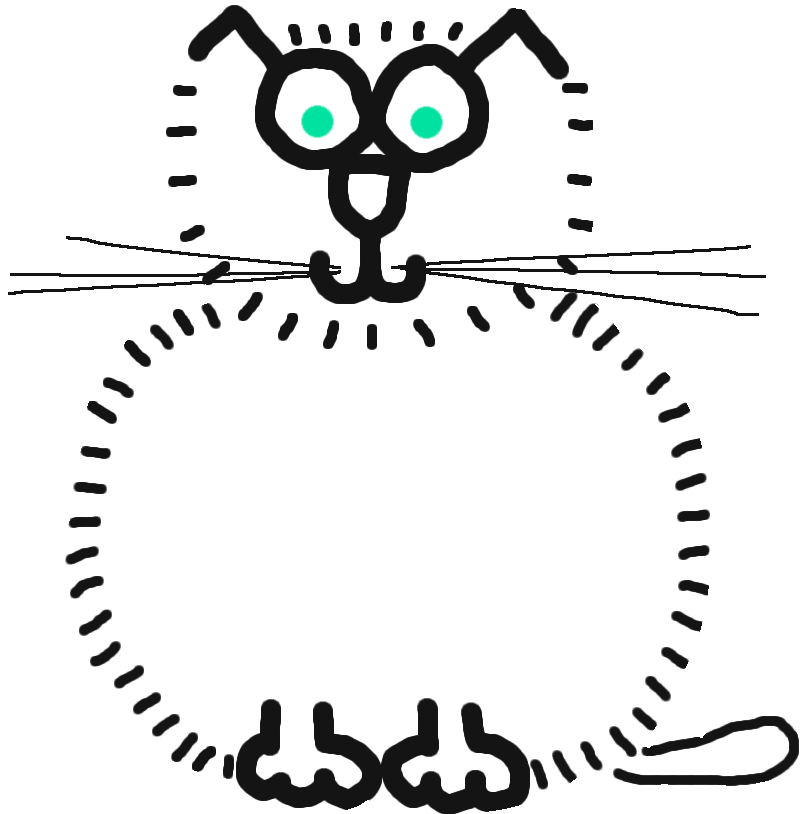 Spam Egg Cat (830x832), Png Download