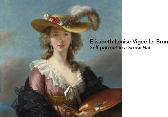 Or What It Looked Like In 1786 For A Conspicuously - Self Portrait Of Rachel Ruysch (800x395), Png Download