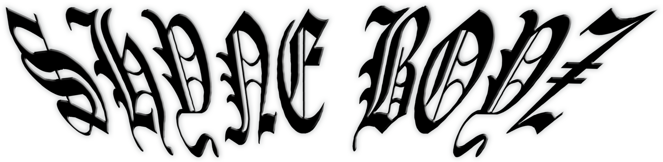 Leanna Perry, Black, White, Goth, Punk, Dark, Luxury, - Calligraphy (1340x328), Png Download