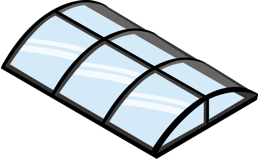 Dome - Glass (902x556), Png Download