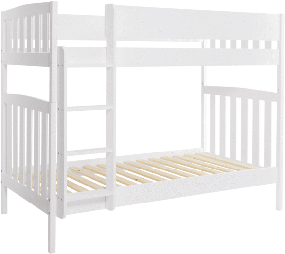 Phoenix Bunk Bed, White - Gltc Phoenix Bunk Bed, Grey (654x654), Png Download