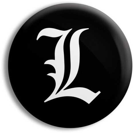 Death Note- L - Death Note L Iphone (580x569), Png Download