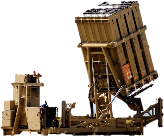 The Iron Dome Was Invented By Rafael Advanced Defense - Iron Dome Israel (1252x831), Png Download