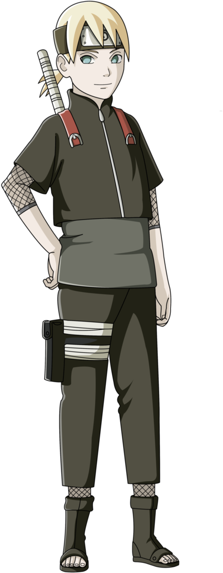 Yamanaka Inojin - Boruto Naruto The Next Generations Team 10 (692x1154), Png Download