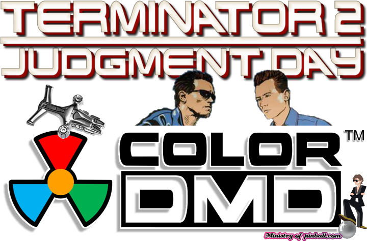 Terminator 2 Colordmd - Terminator 2 (801x527), Png Download