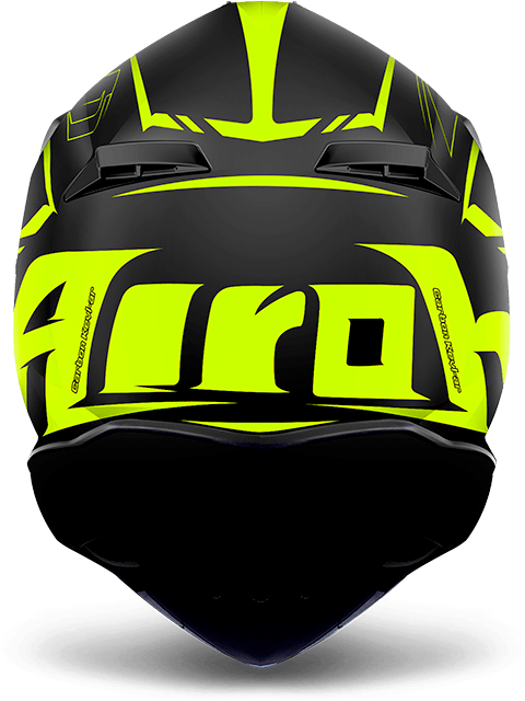 Airoh Terminator Slim Yellow - Airoh Terminator 2.1 S Slim M (640x640), Png Download