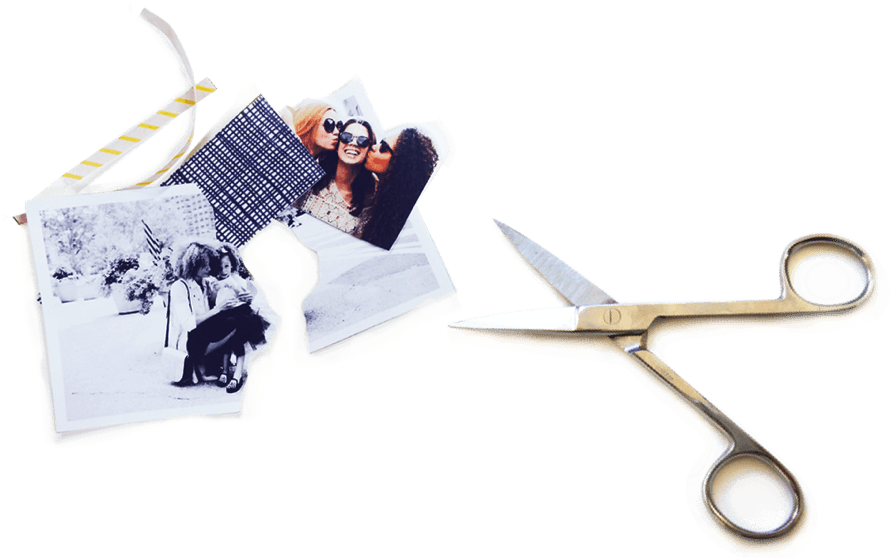Clip Photos With Your Finger - Collage Infographics (891x558), Png Download
