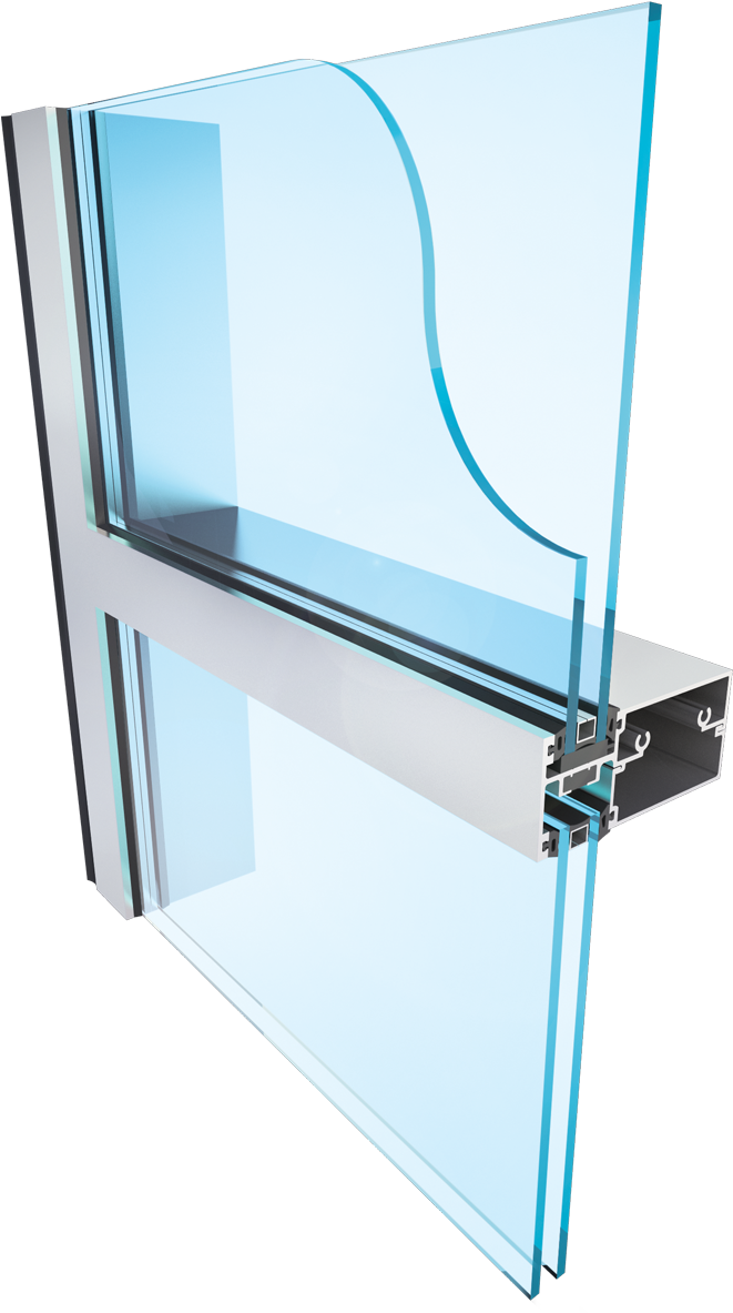 Pdr-225 Window Wall - Window (764x1200), Png Download