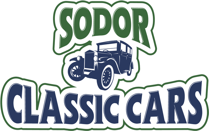 Sodor Classic Cars Logo - Thomas Land Drayton Manor Sodor Classic Cars (1200x472), Png Download