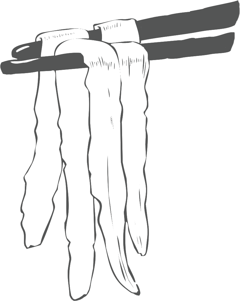 Soft And Slippery On The Outside, Pared Noodles Are (1535x1535), Png Download