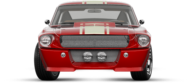 Views - First Generation Ford Mustang (1004x500), Png Download