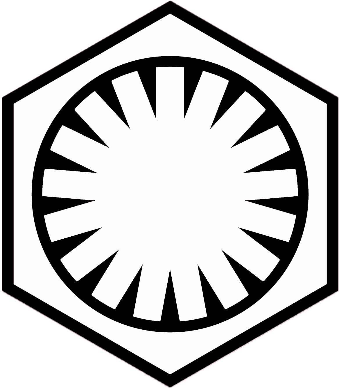 Star Wars Episode 7 Logo Png (1350x1350), Png Download