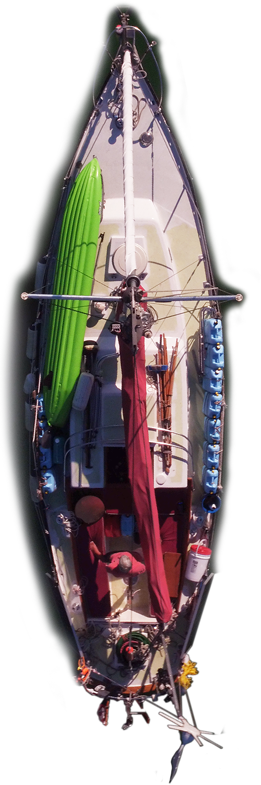 On Board - Inflatable Boat (525x1575), Png Download