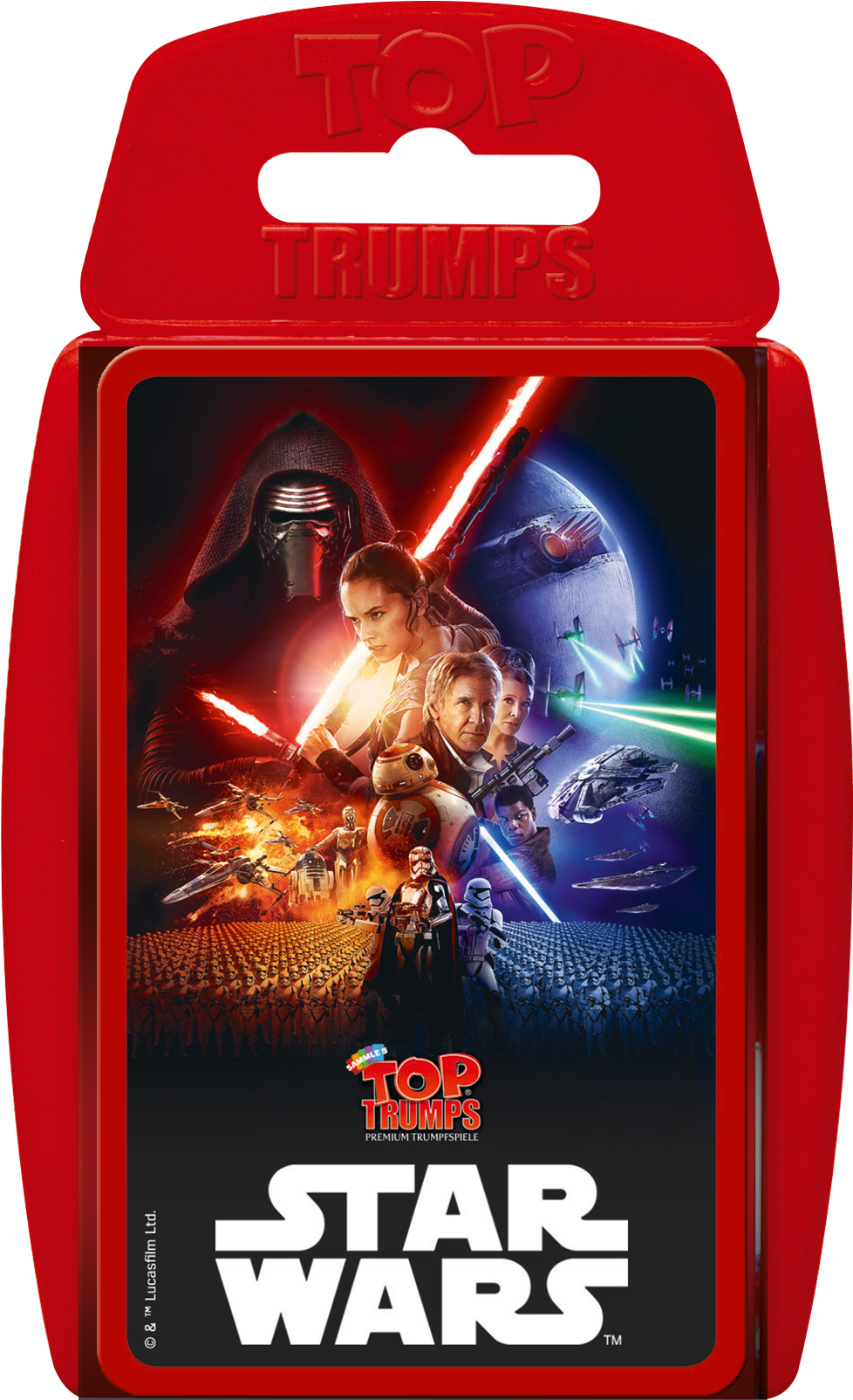 Top Trumps Star Wars Episode 7 - Top Trumps Star Wars The Force Awakens (1080x1677), Png Download