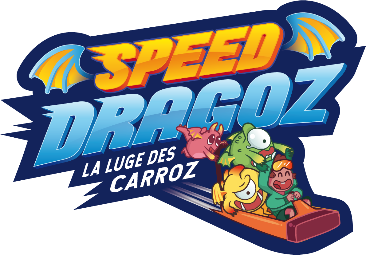 Logo Speeddragoz - Mountain Coaster (1233x859), Png Download